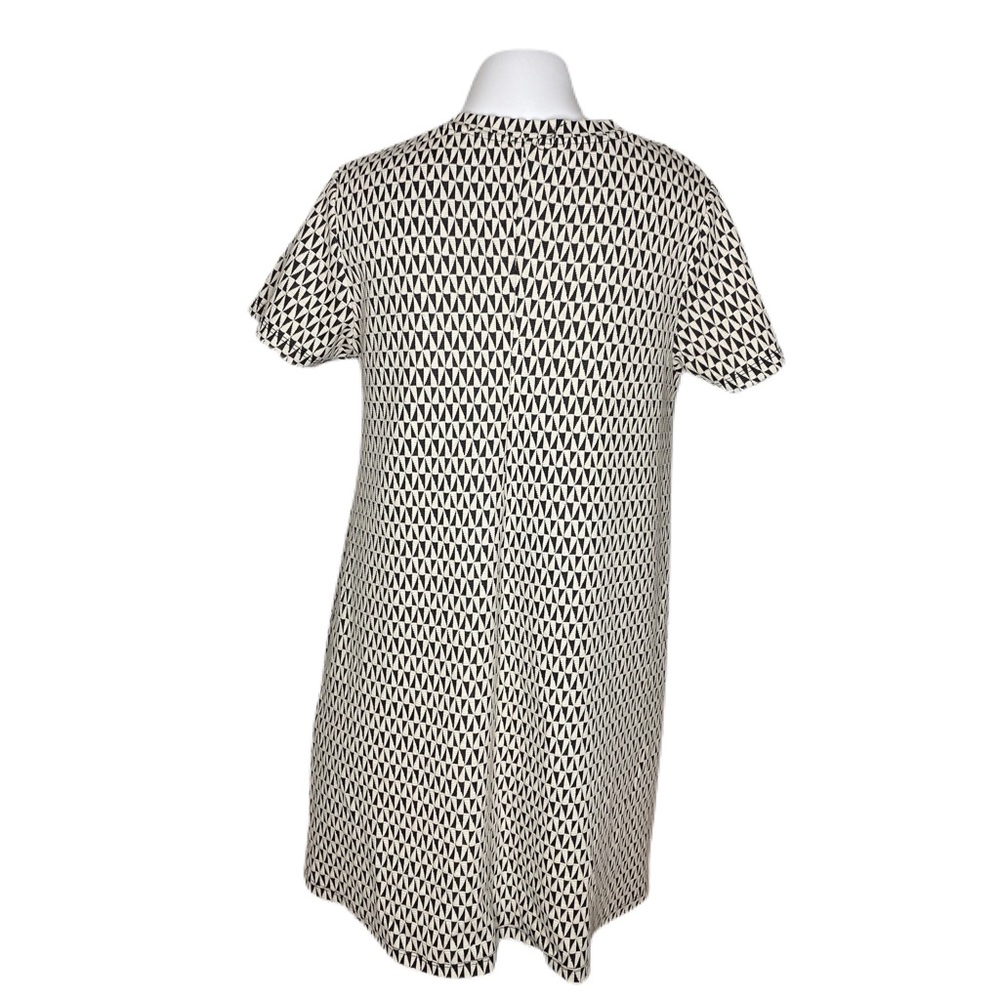 🚫SOLD🚫Zara Mini Dress - black & cream Large - Picture 2 of 4